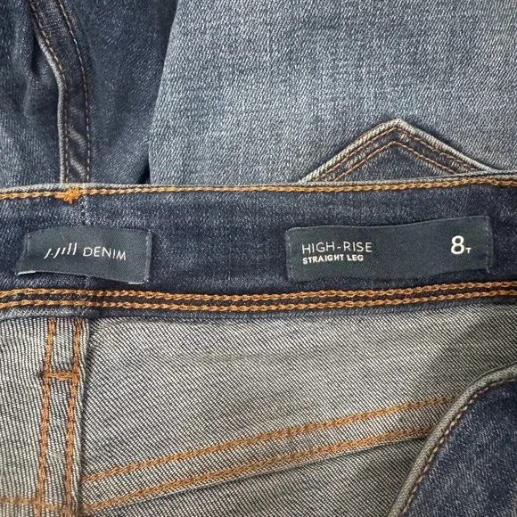 J Jill Cropped Denim 8 Tall - Picture 3 of 4